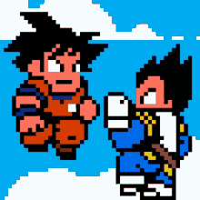 Goku Fighting GIF - Goku Fighting Vegeta GIFs
