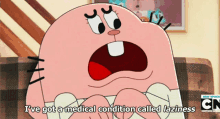 Richard Watterson Ive Got A Medical Condition Called Laziness GIF - Richard Watterson Ive Got A Medical Condition Called Laziness Laziness GIFs
