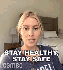 Stay Healthy Stay Safe GIF - Stay Healthy Stay Safe Claire Holt GIFs