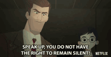 Speak Up You Do Not Have The Right To Remain Silent Rafael Petardi GIF - Speak Up You Do Not Have The Right To Remain Silent Rafael Petardi Chase Devineaux GIFs