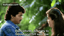Henceforth, Don'T Try Tofollow And Flirt With Me.Gif GIF - Henceforth Don'T Try Tofollow And Flirt With Me Nerrukku Ner GIFs