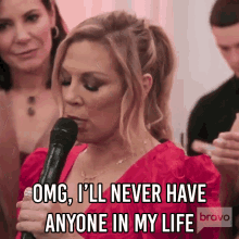 Omg Ill Never Have Anyone In My Life Real Housewives Of New York GIF - Omg Ill Never Have Anyone In My Life Real Housewives Of New York Rhony GIFs