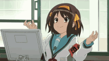 Haruhi Excited GIF - Haruhi Excited Anime GIFs