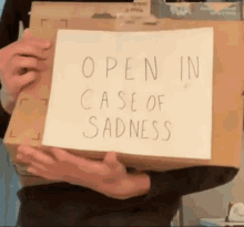Cat Kitty GIF - Cat Kitty Open In Case Of Sadness GIFs