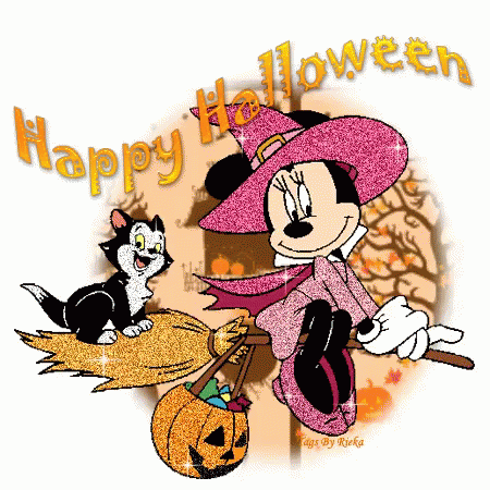 ハロウィン ディズニー Gif Hsppy Halloween Halloween Disney Minnie Mouse Discover Share Gifs