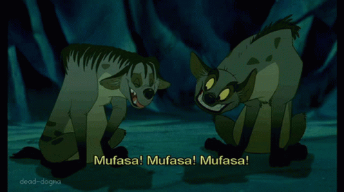 Mufasa Hyenas GIF - Mufasa Hyenas The Lion King GIFs