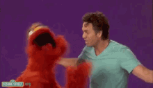 Mark Ruffalo Sesame Street GIF - Mark Ruffalo Sesame Street Dancing GIFs