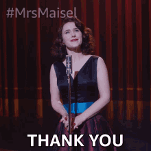 Thank You Miriam Maisel GIF - Thank You Miriam Maisel Rachel Brosnahan GIFs