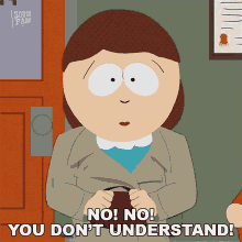 No No You Dont Understand Liane Cartman GIF - No No You Dont Understand Liane Cartman South Park GIFs