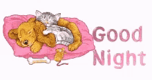 Dog Good Night GIF - Dog Good Night Cat GIFs
