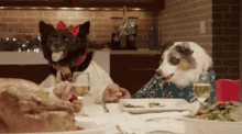 Christmas Dinner With The In Laws GIF - Dinner Date Night Christmas Dinner GIFs