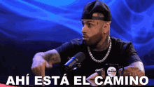 Ahi Esta El Camino Nicky Jam GIF - Ahi Esta El Camino Nicky Jam The Rockstar Show GIFs