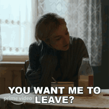 You Want Me To Leave Hanna GIF - You Want Me To Leave Hanna You Dont Want Me Here GIFs