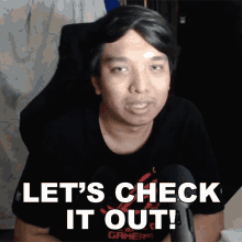 Lets Check It Out Klager GIF - Lets Check It Out Klager Tignan Natin GIFs