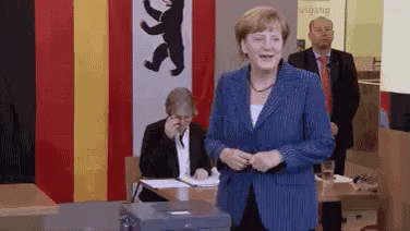 Tja - Merkel GIF - Angela Merkel Merkel Angela - Discover &amp; Share GIFs