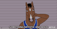 Something Artistic And Bold Bojack Horseman GIF - Something Artistic And Bold Bojack Horseman New GIFs