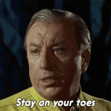 Stay On Your Toes Vanderberg GIF - Stay On Your Toes Vanderberg Star Trek GIFs
