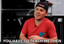 You Have To Teach Me Then Coach GIF - You Have To Teach Me Then Teach Me Coach GIFs