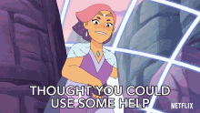 Thought You Could Use Some Help Glimmer GIF - Thought You Could Use Some Help Glimmer Shera And The Princesses Of Power GIFs