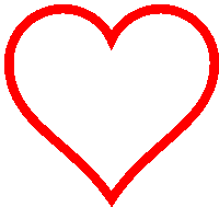 Heart Love Sticker - Heart Love Red Stickers