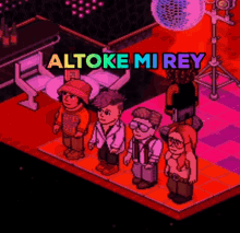 Altoke Mi Rey Dancing GIF - Altoke Mi Rey Dancing Dance Floor GIFs