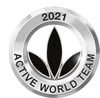 Awt2021 Active World Team Pin Sticker - Awt2021 Active World Team Pin Awt Stickers