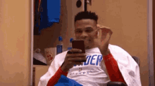 Listening To Music Russell Westbrook GIF - Listening To Music Russell Westbrook Music GIFs