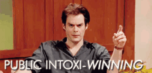 Public Intoxi-winning!!! - Saturday Night Live GIF - Snl Saturday Night Live Winning GIFs