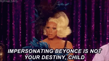 Beyonce Impersonation Gif Beyonce Impersonation Not Your Destiny Discover Share Gifs
