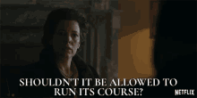 olivia colman queen elizabeth ii should not it be allowed to run its course season3 the crown