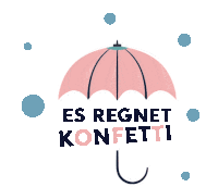 Konfetti Regen Sticker - Konfetti Regen Herbst Stickers