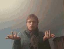 gestures boy