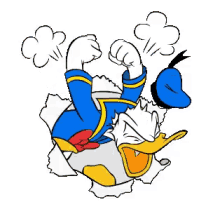 donald duck angry mad donald duck