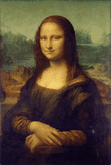 Horror Mona Lisa GIF - Horror Mona Lisa Scary GIFs
