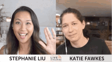 Stephanie Liu Katie Fawkes GIF - Stephanie Liu Katie Fawkes Smile GIFs