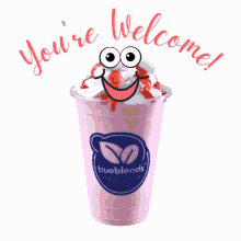 True Blends Welcome GIF - True Blends Welcome Strawberry GIFs