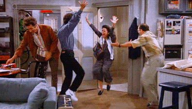 Celebration GIF - Seinfeld Happy Dancing - Discover &amp; Share GIFs