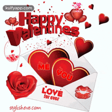 Happy Valentines .Gif GIF - Happy Valentines Love Love For Ever GIFs