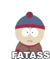 Fatass Stan Marsh Sticker - Fatass Stan Marsh South Park Stickers