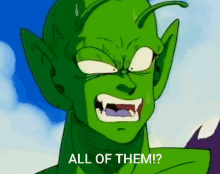All Of Them Piccolo GIF - All Of Them Piccolo Dragon Ball Z GIFs