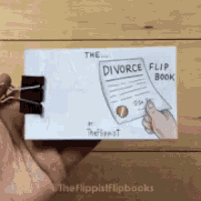 Divorce Flip Book GIF - Divorce Flip Book Never Gonna Give You Up GIFs
