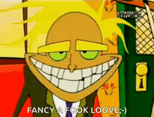 freaky fred fred cartoon network smile