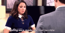 Parks And Rec April Ludgate GIF - Parks And Rec April Ludgate Being Nice Made Me Feel Terrible GIFs