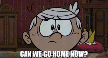 The Loud House Lincoln Loud GIF - The Loud House Lincoln Loud Can We Go Home Now GIFs