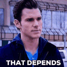 That Depends GIF - That Depends Kevinmcgarry GIFs