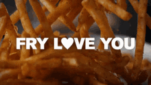 French Fries Fry Love You GIF - French Fries Fry Love You I Love You GIFs