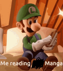 Me Reading Manga Manga GIF - Me Reading Manga Reading Manga Manga GIFs