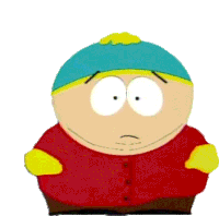 Surprised Eric Cartman Sticker - Surprised Eric Cartman South Park Stickers