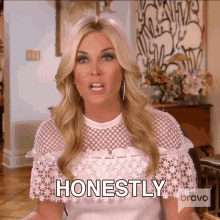 Honestly Real Housewives Of New York GIF - Honestly Real Housewives Of New York For Real GIFs