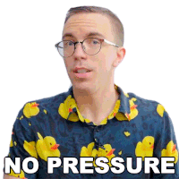 No Pressure Austin Evans Sticker - No Pressure Austin Evans No Rush Stickers